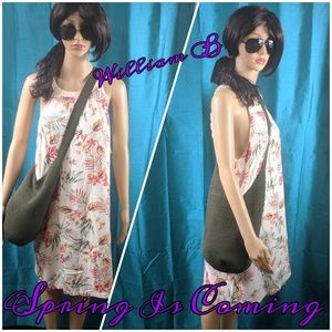 💜 NWOT WILLIAM B TROPICAL DRESS 💜